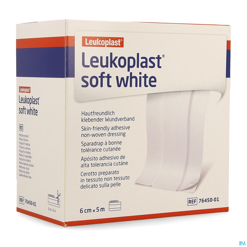 Leukoplast soft white    6cmx5m