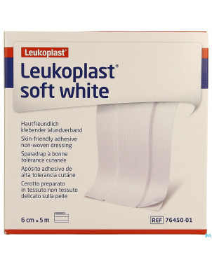 Leukoplast soft white    6cmx5m