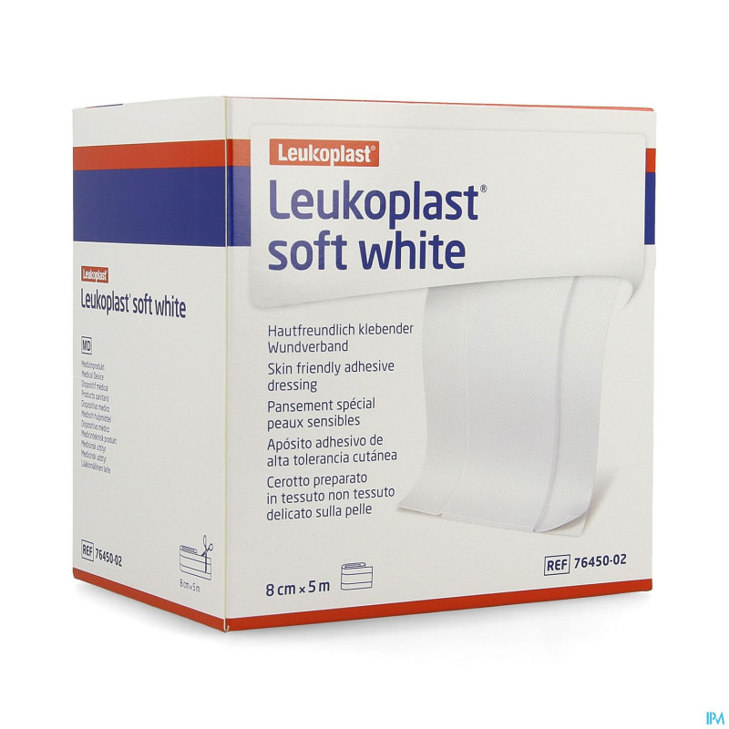 Leukoplast soft white    8cmx5m