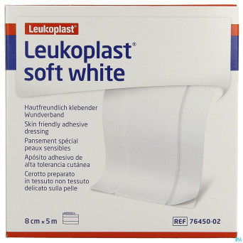 Leukoplast soft white    8cmx5m