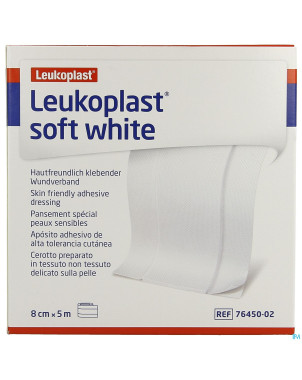 Leukoplast soft white    8cmx5m
