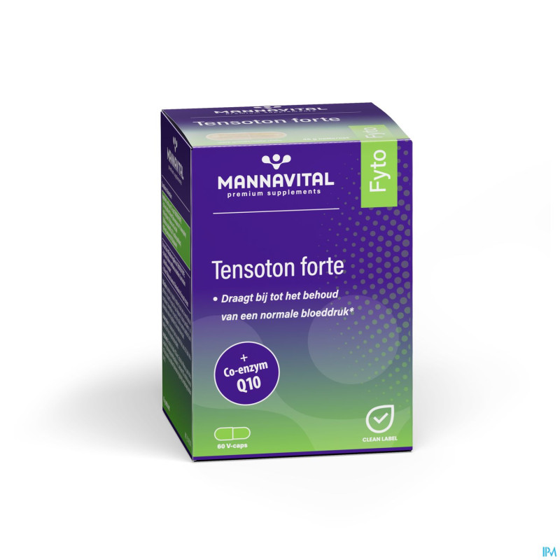 Mannavital tensoton forte v-caps 60