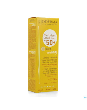Bioderma photoderm cover touch claire spf50+ tb40g