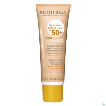 Bioderma photoderm cover touch claire spf50+ tb40g