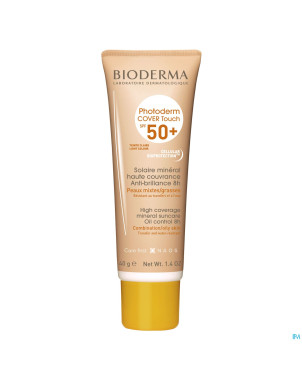Bioderma photoderm cover touch claire spf50+ tb40g