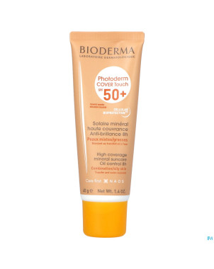 Bioderma photoderm cover touch doree spf50+ tb 40g