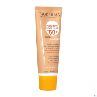 Bioderma photoderm cover touch doree spf50+ tb 40g
