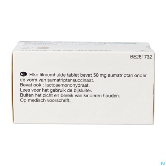 Sumatriptan viatris 50mg comp pell 48