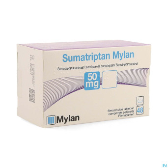 Sumatriptan viatris 50mg comp pell 48