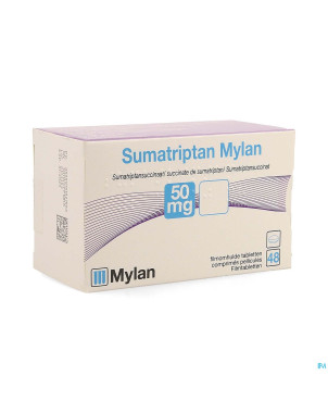 Sumatriptan viatris 50mg comp pell 48