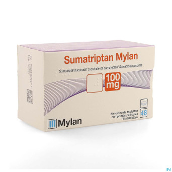 Sumatriptan viatris 100mg comp pell 48
