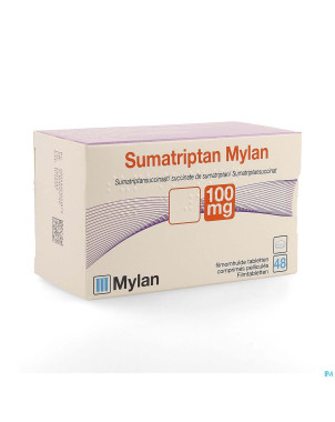 Sumatriptan viatris 100mg comp pell 48