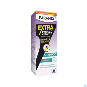 Paranix shampoo extra strong peigne 200ml