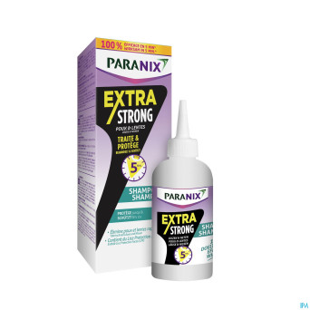 Paranix shampoo extra strong peigne 200ml