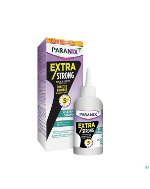 Paranix shampoo extra strong peigne 200ml