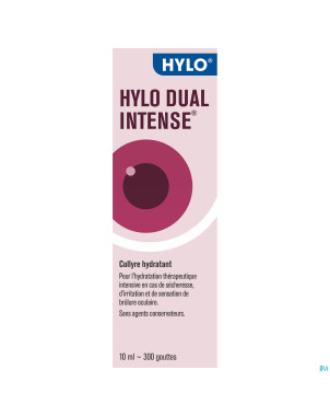 Hylo dual intense gutt oculaires    10ml