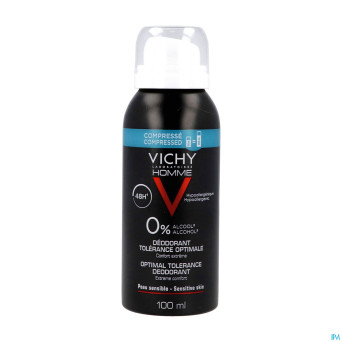 Vichy homme deo aero tolerance optimale 48h  100ml