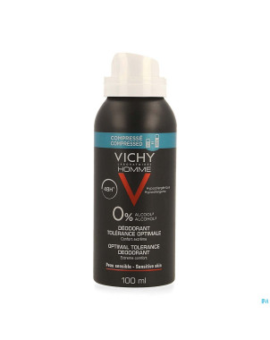 Vichy homme deo aero tolerance optimale 48h  100ml