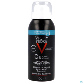 Vichy homme deo aero tolerance optimale 48h  100ml