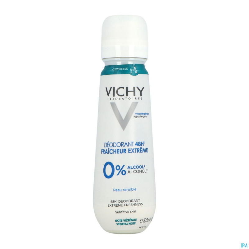 Vichy deo aero fraicheur extreme 48h    100ml