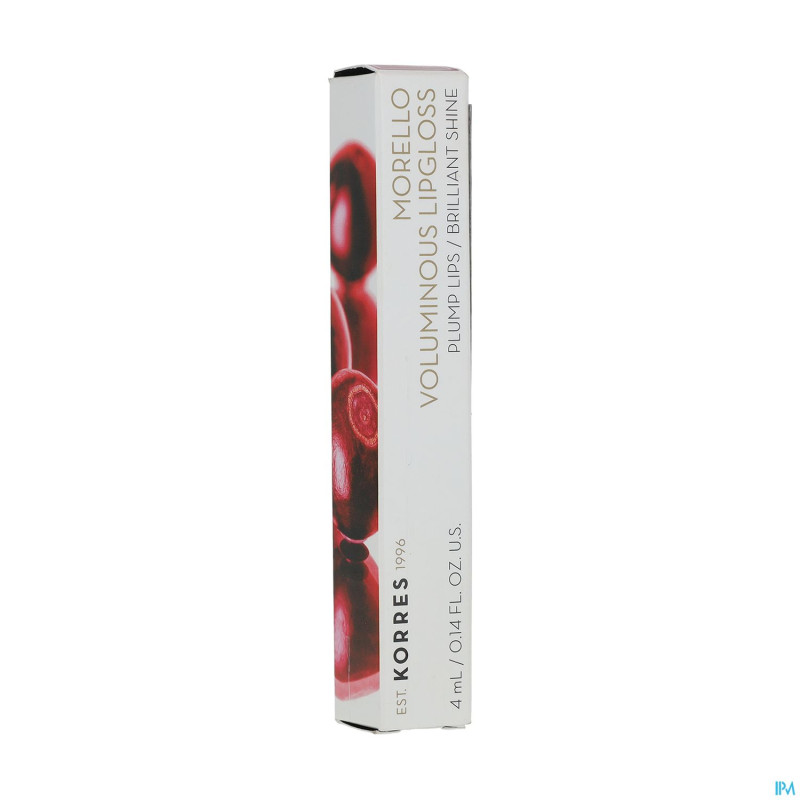 Korres km lipgloss morello 27 berry purple    4ml