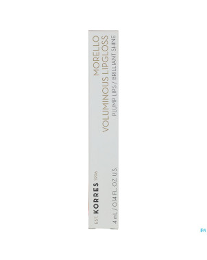 Korres km lipgloss morello 27 berry purple    4ml