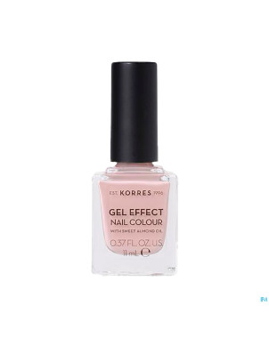 Korres km gel effect nail 32 coconut sand    11ml