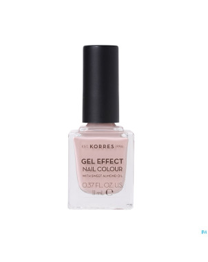 Korres km gel effect nail 32 coconut sand    11ml
