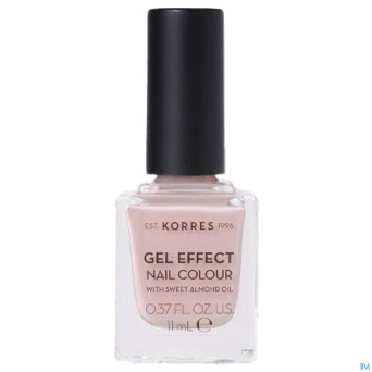 Korres km gel effect nail 32 coconut sand    11ml