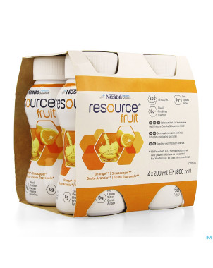 Resource fruit orange    4x200ml 12415272