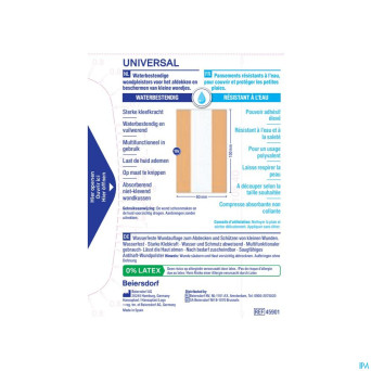 Hansaplast universal 1mx6cm