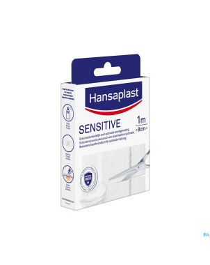 Hansaplast sensitive 1mx8cm