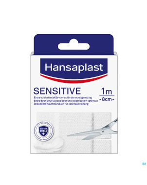 Hansaplast sensitive 1mx8cm