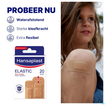 Hansaplast elastic    strips 20