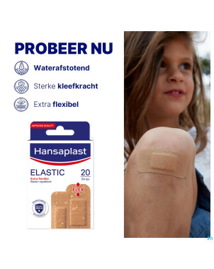 Hansaplast elastic    strips 20