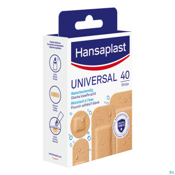 Hansaplast universal    strips 40