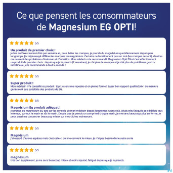Magnesium eg opti 225mg comp 60