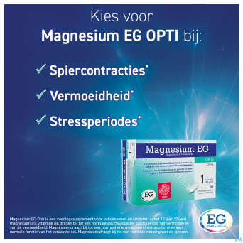 Magnesium eg opti 225mg comp 60