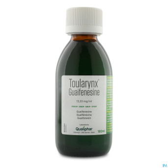 Toularynx guaifenesine 13,33mg/ml sirop    180ml