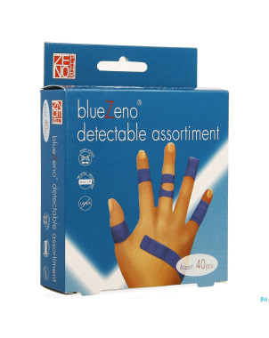 Bluezeno pansement detectable assortment    40