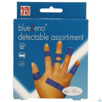 Bluezeno pansement detectable assortment    40