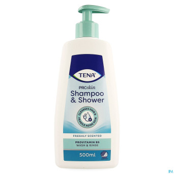 Tena proskin shampoo & shower 500ml