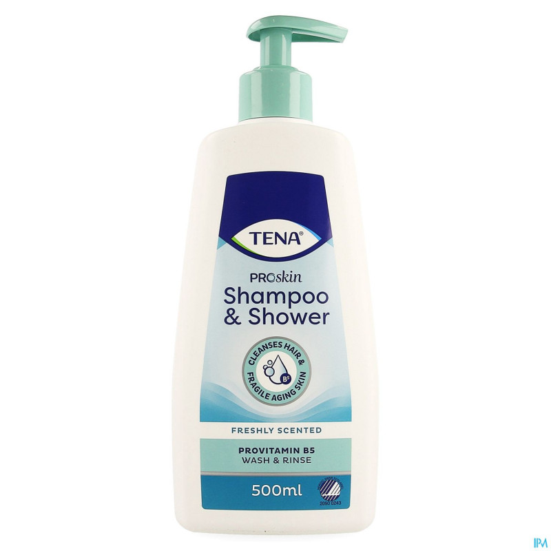 Tena proskin shampoo & shower 500ml