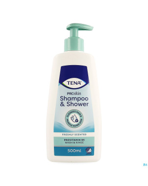 Tena proskin shampoo & shower 500ml