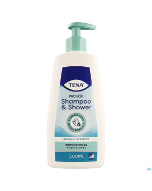 Tena proskin shampoo & shower 500ml