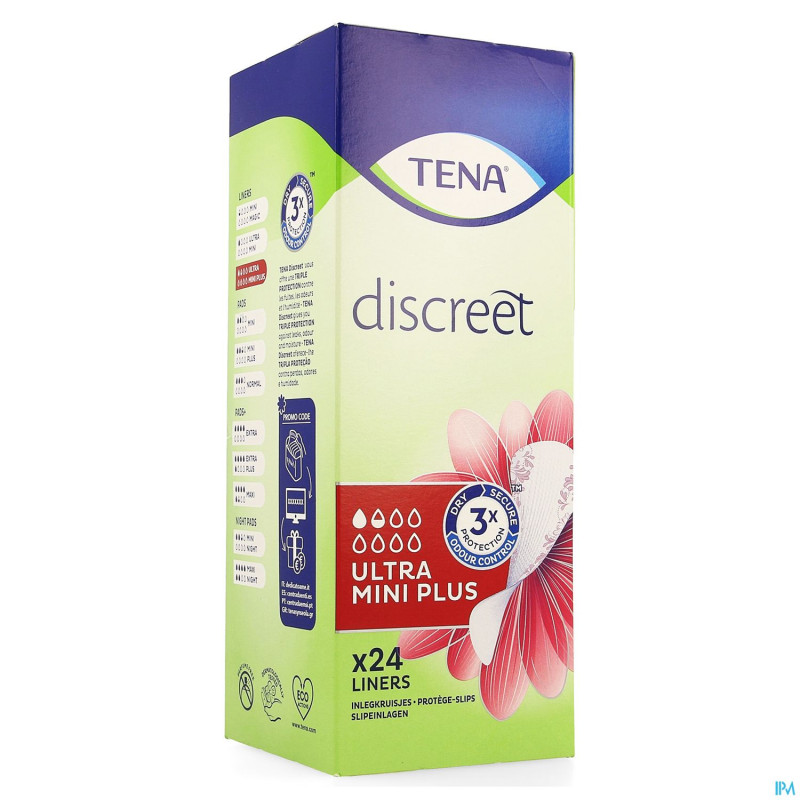 Tena discreet ultra mini plus    24