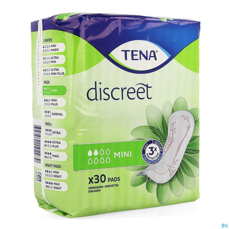 Tena discreet mini    30