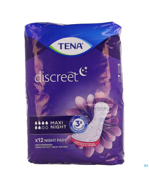 Tena discreet maxi night    12