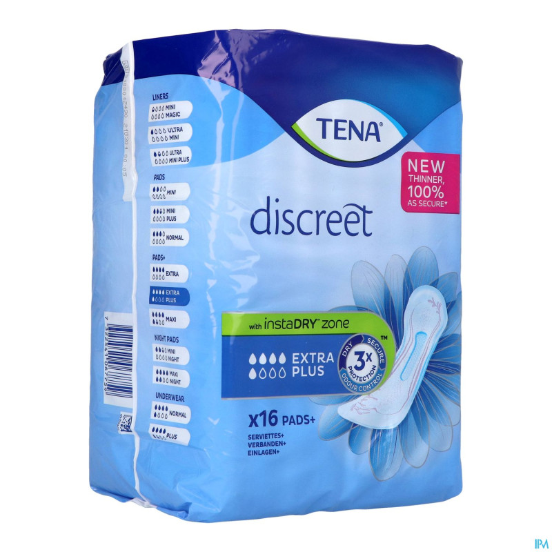 Tena discreet extra plus    16