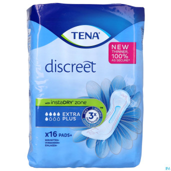 Tena discreet extra plus    16
